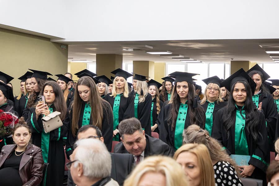 Медицинският колеж към Тракийски университет - Стара Загора изпрати випуск 2023