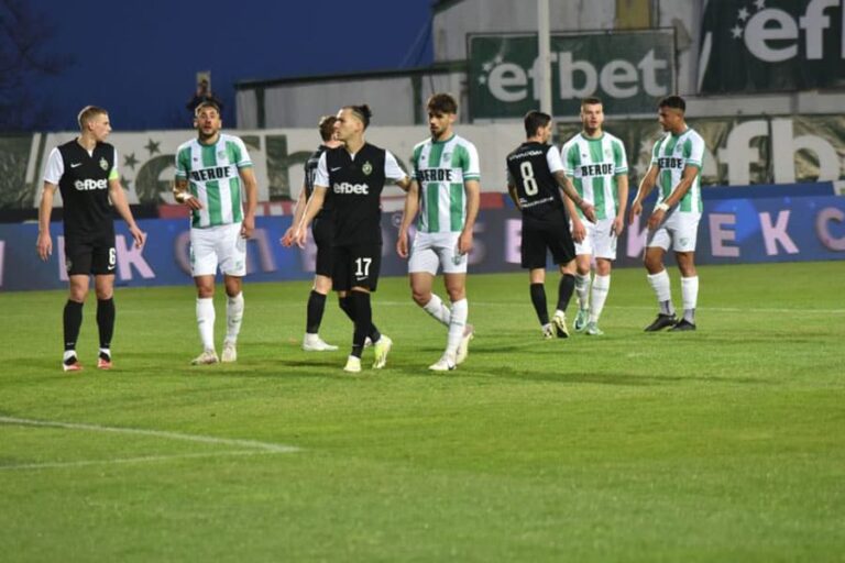 Берое загуби с 0 на 2 от Лудогорец в двубой от 22-рия кръг на efbet Лига