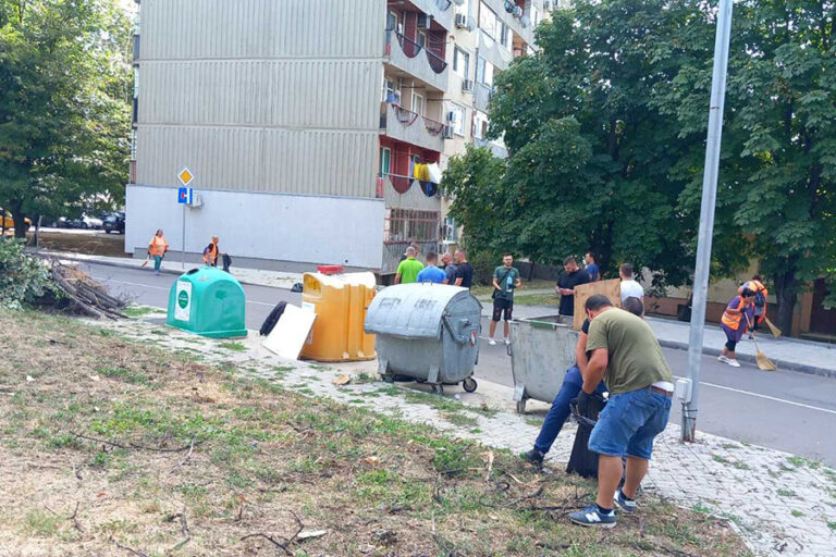 Стара Загора стартира инициативата „Красиви квартали“ с акция в „Три чучура-юг“