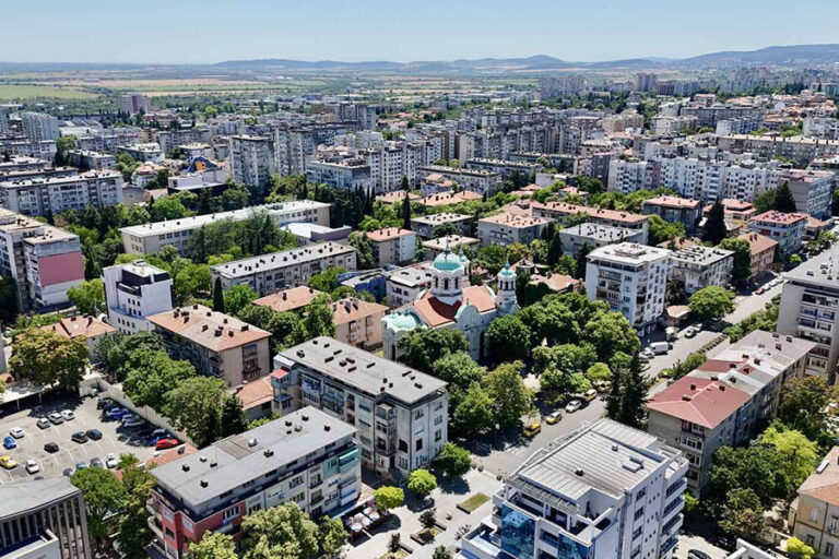 Изглед на Стара Загора от високо 8